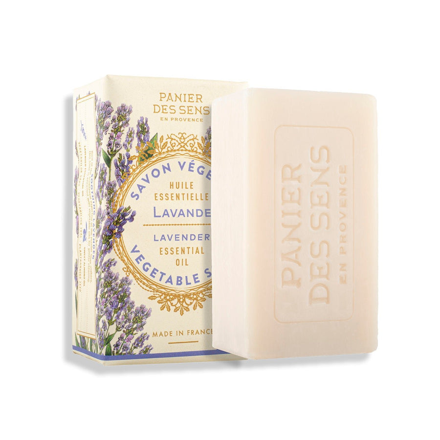 Savon solide végétal - Lavande Apaisante 150g - Panier des Sens