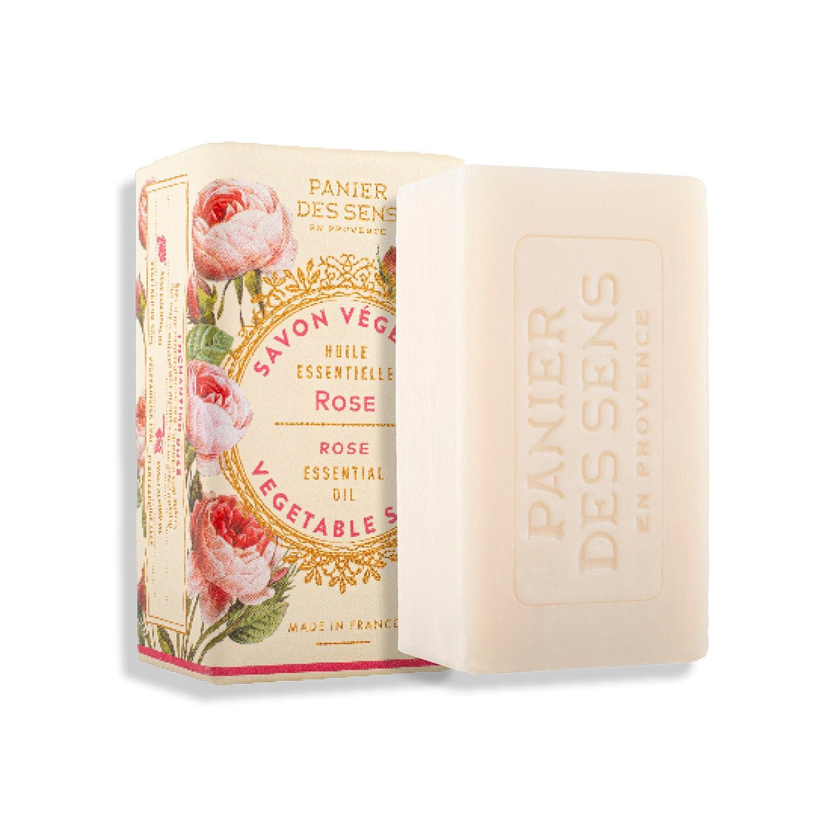 Savon solide végétal - Rose Envoûtante 150g - Panier des Sens