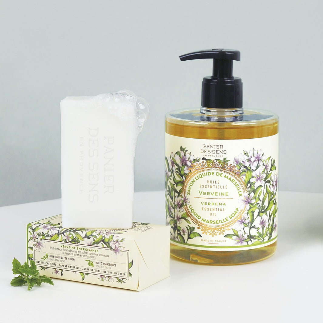 Savon solide végétal - Verveine Relaxante 150g - Panier des Sens