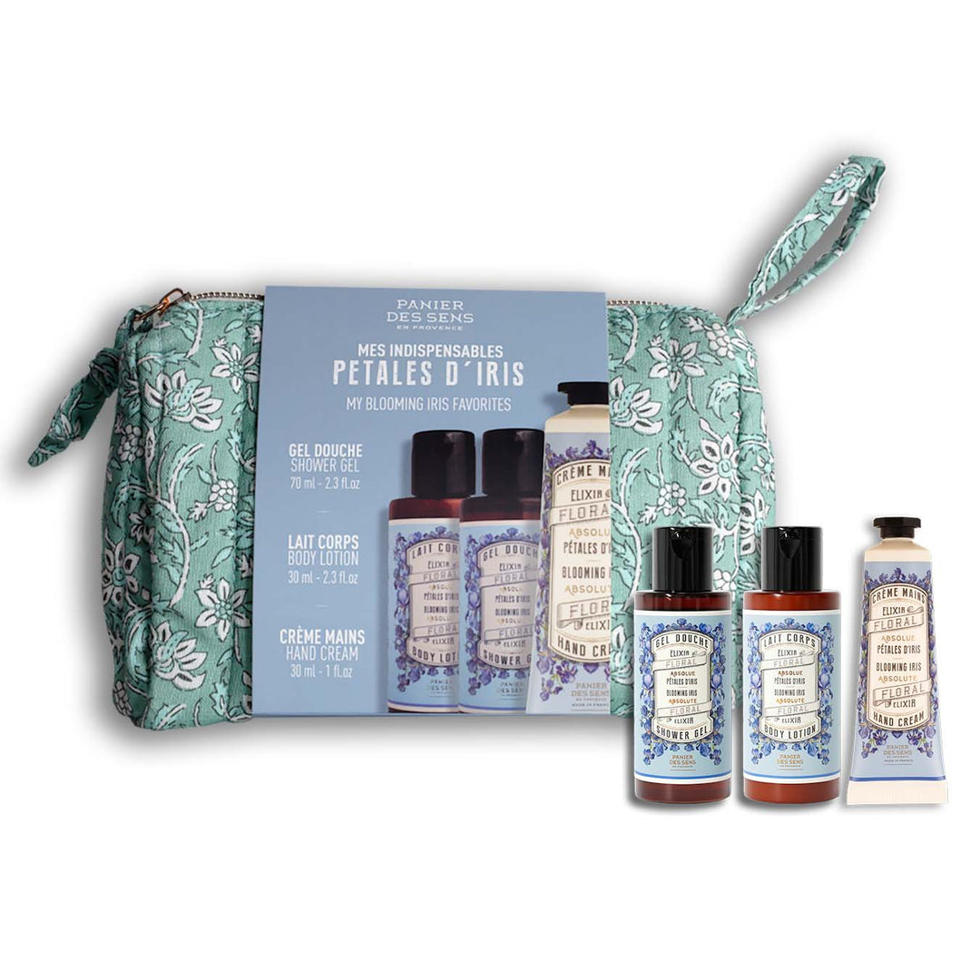 Trousse Weekend - Pétales d'Iris - Panier des Sens