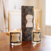 Bougie parfumée cire végétale 275G - Parfum Cèdre Sauvage - Panier des Sens