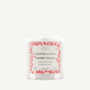 Bougie parfumée cire végétale 275G - Parfum Cerisier en Fleurs - Panier des Sens