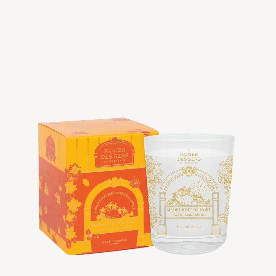 Bougie parfumée - Madeleine de Noël - Panier des Sens