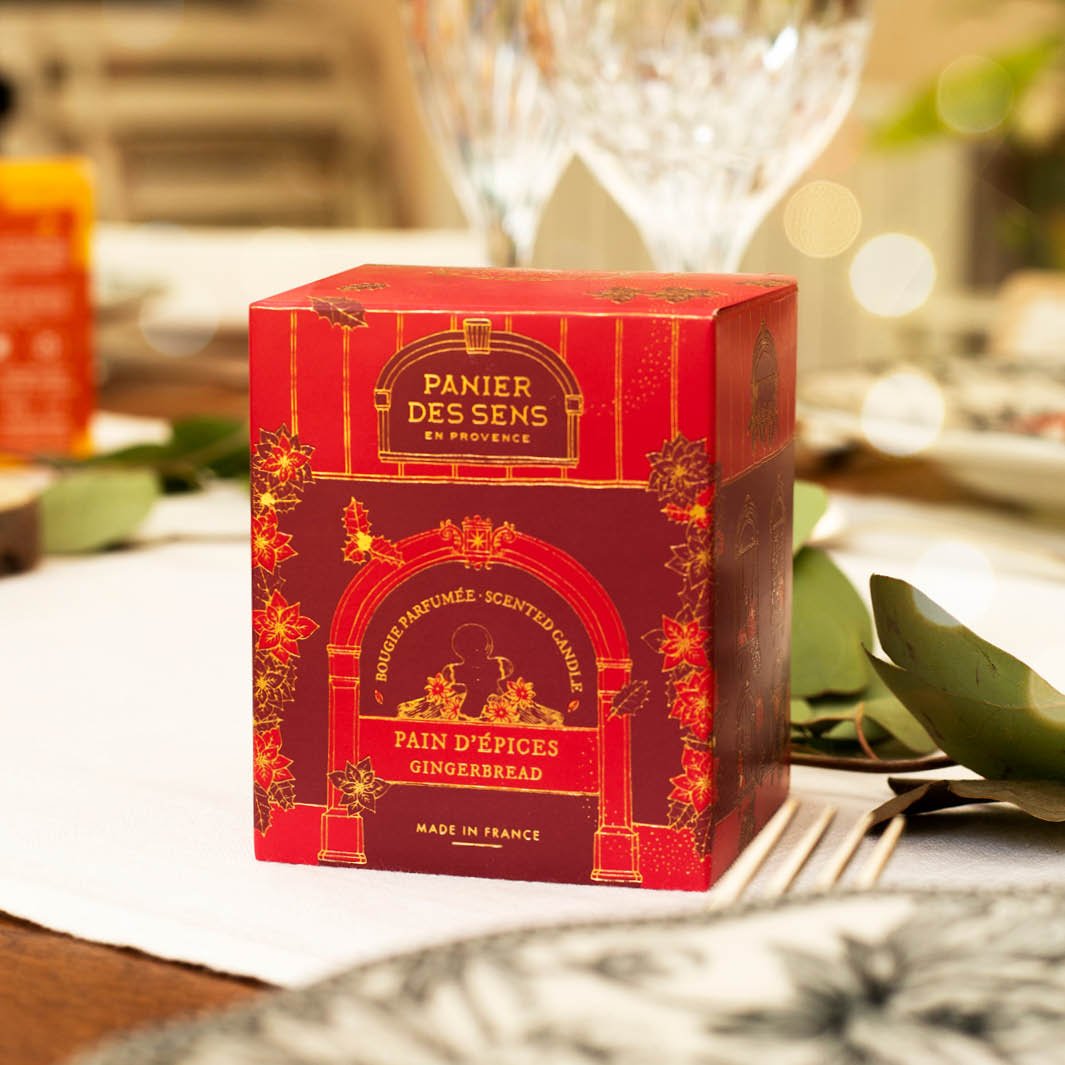 Bougie parfumée - Pain d'épices - Panier des Sens