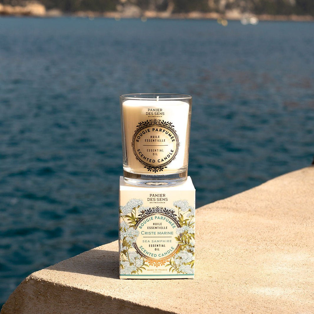 Bougie parfumée - Parfum Criste Marine 180g - Panier des Sens