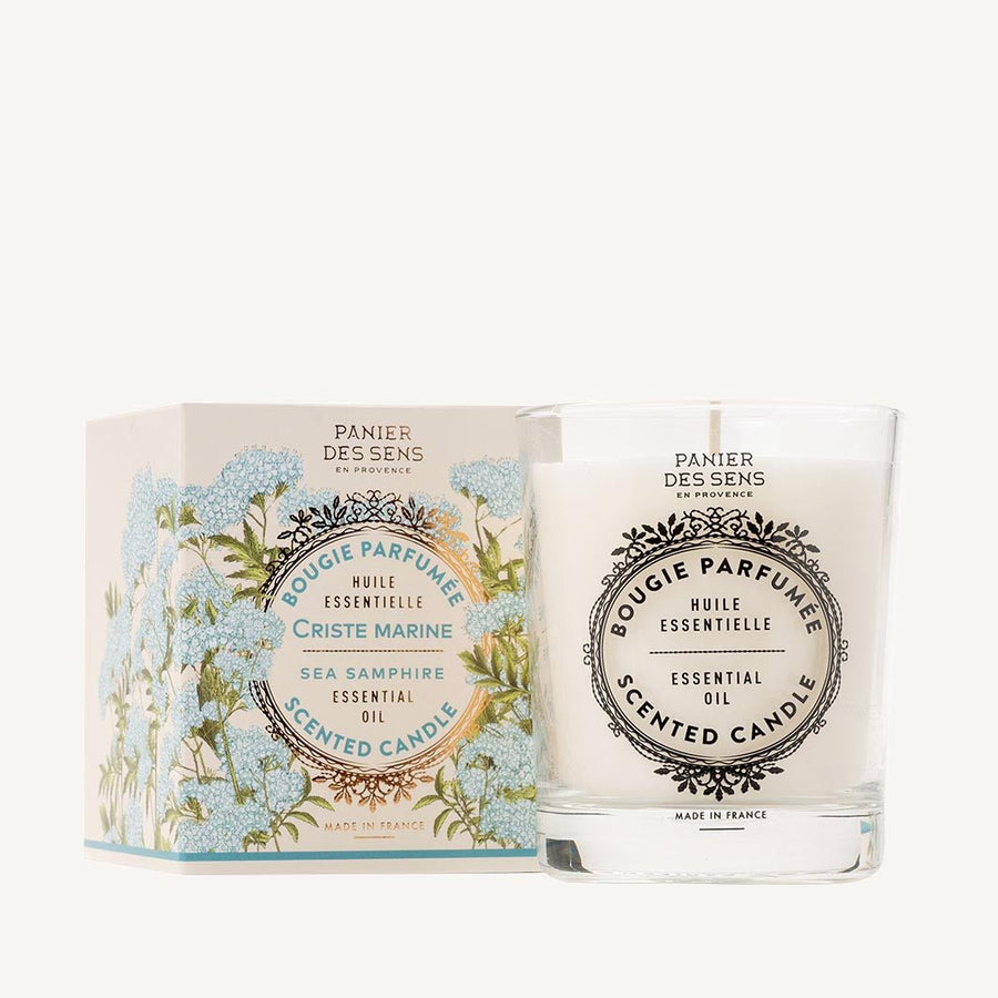Bougie parfumée - Parfum Criste Marine 180g - Panier des Sens