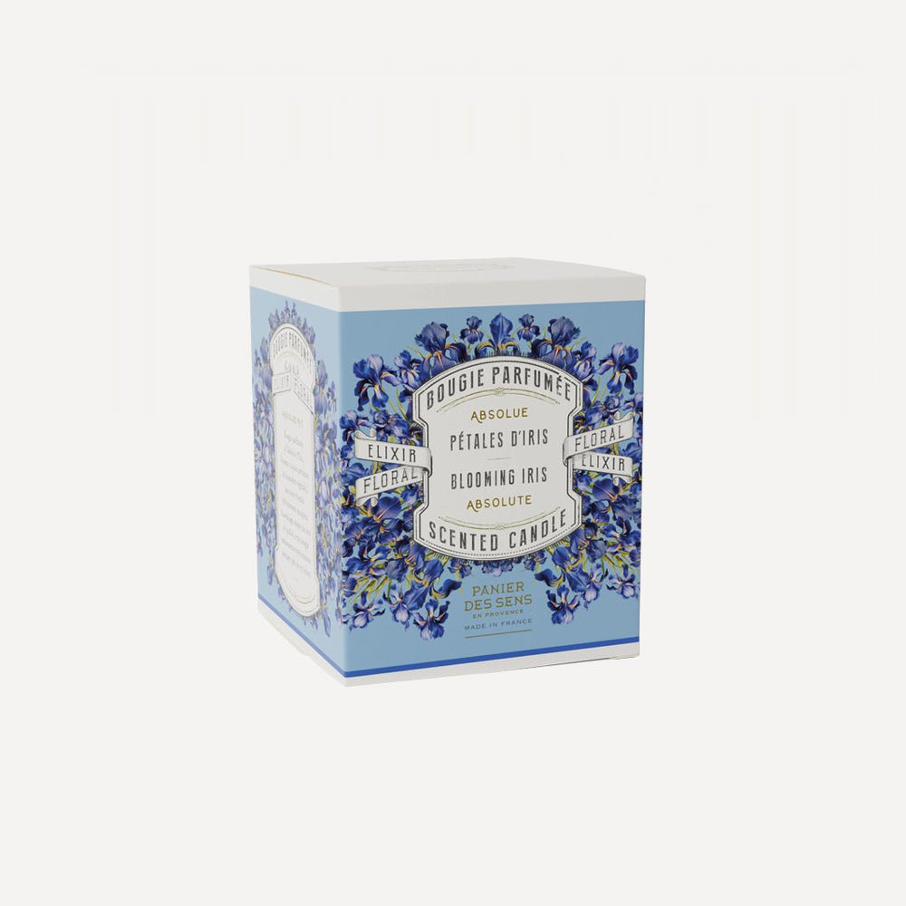 Bougie Parfumée - Parfum Pétales d'Iris 180g - Panier des Sens