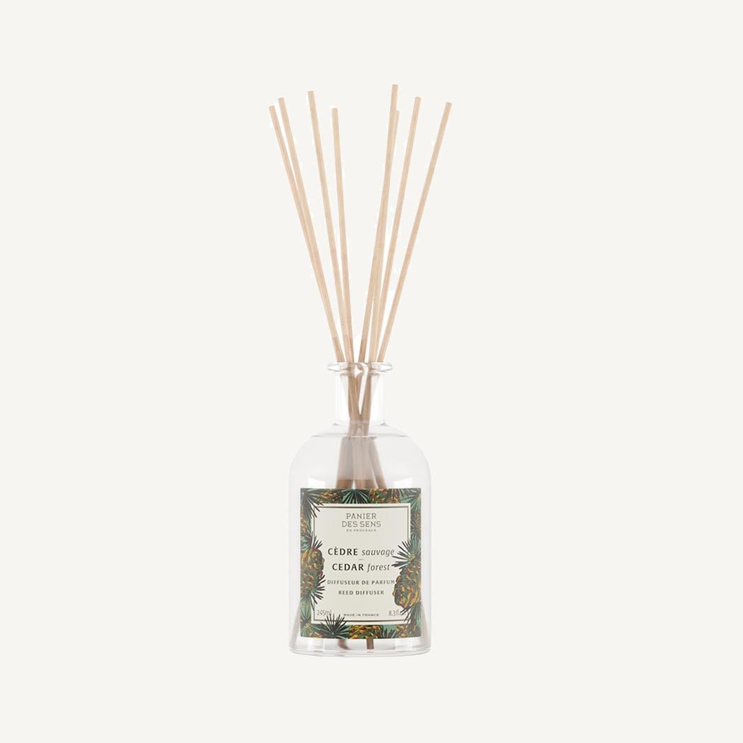 Diffuseur de parfum d'ambiance - Cèdre Sauvage - Panier des Sens