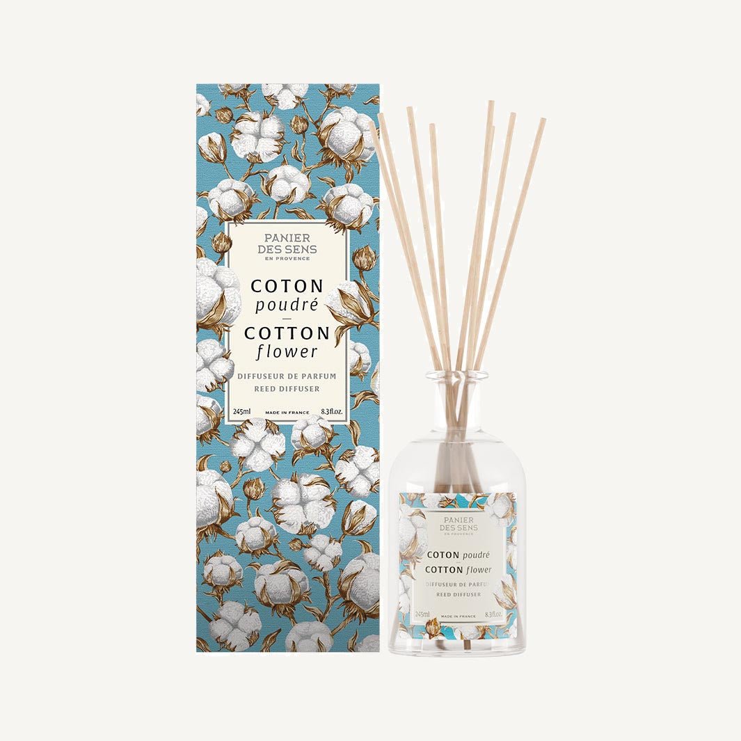 Diffuseur de parfum d'ambiance - Coton Poudré - Panier des Sens