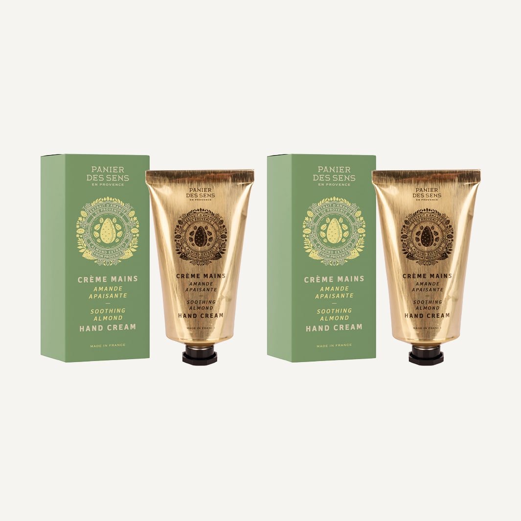 Pack de 2 Crèmes pour les mains - Amande Apaisante 75ml - Panier des Sens