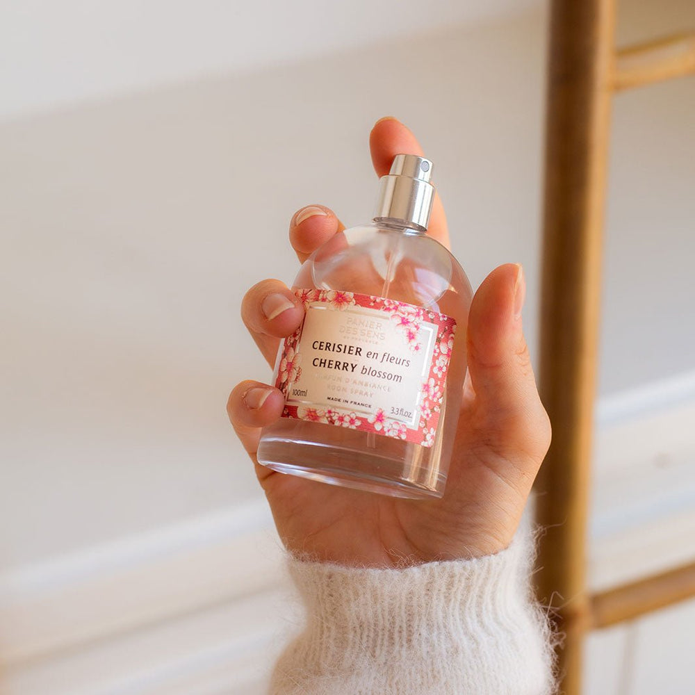 Parfum d'ambiance naturel Cerisier en Fleurs - 100 ml - Panier des Sens